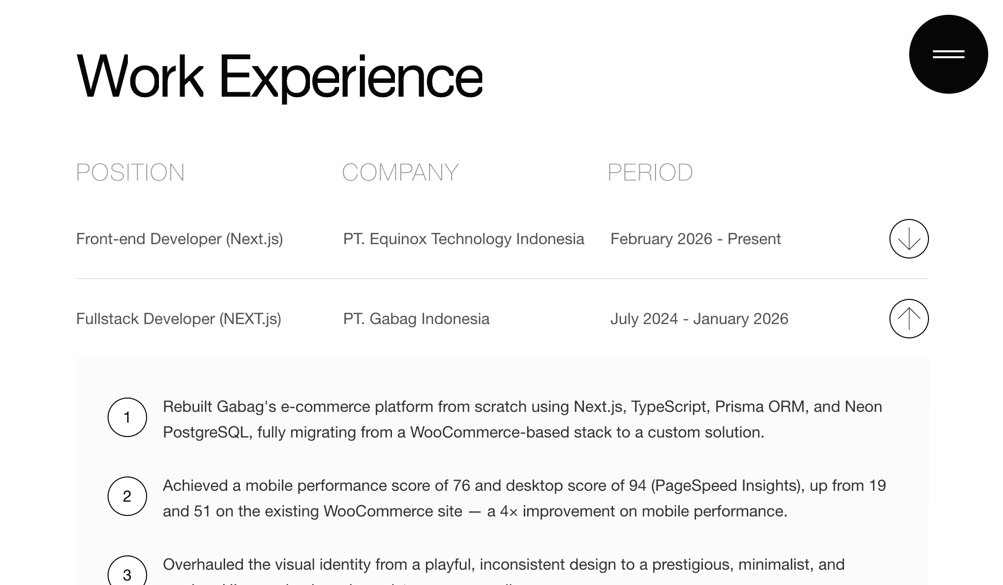 Portfolio Website